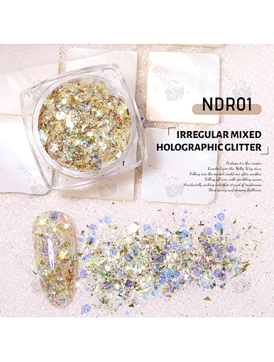 irregular glitter