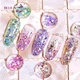 solvent resistant glitter